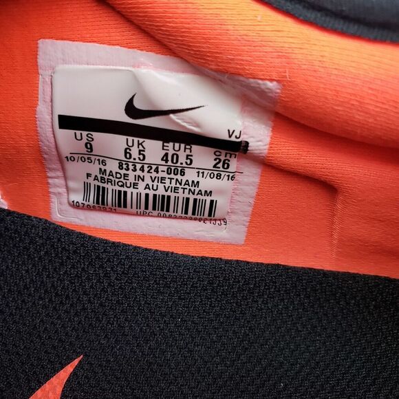 Nike Free TR 6 Womens Size 9 Black Total Crimson Running Sneaker Shoes 833424-00 - Picture 13 of 13